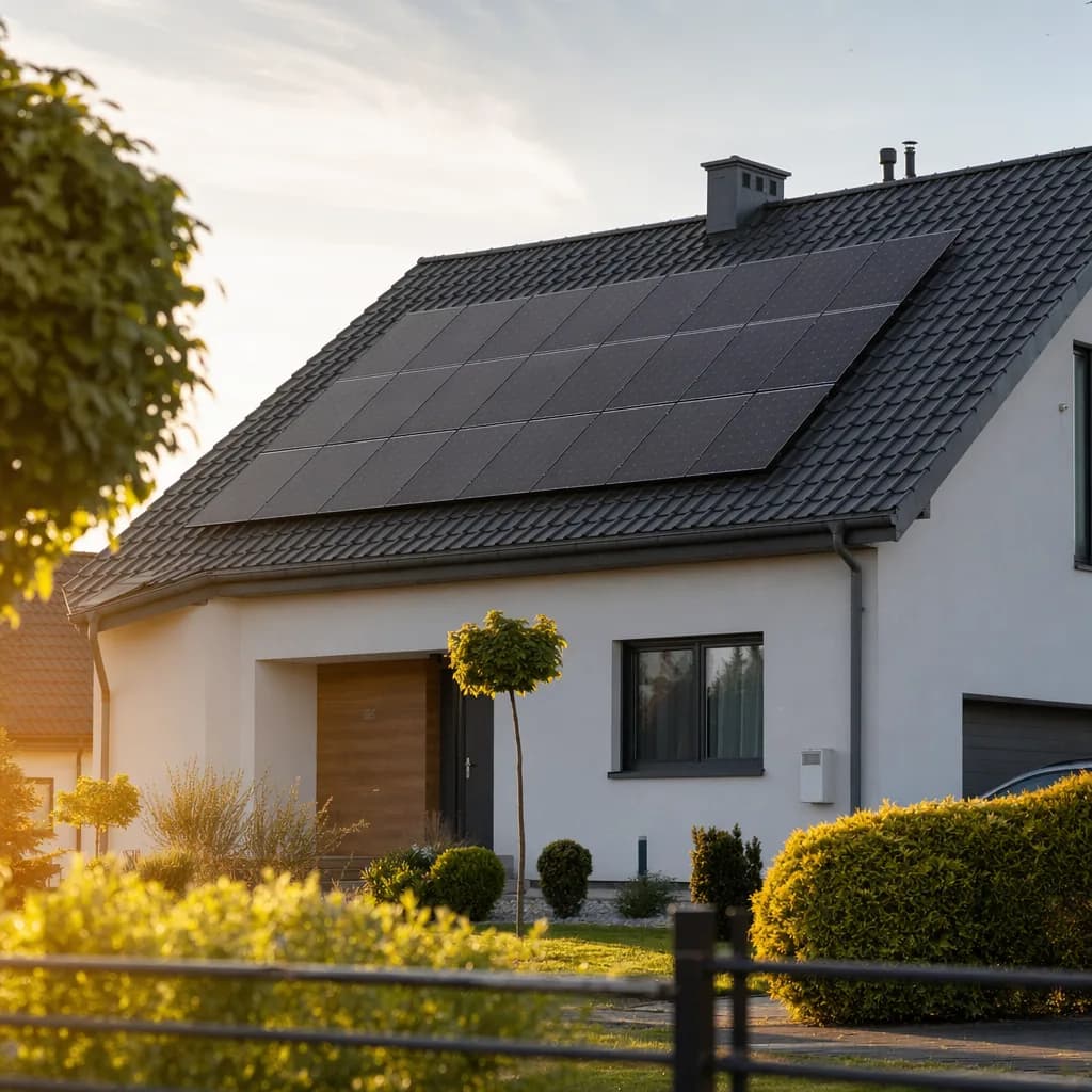 Realizacja SUNDEK Energia w Tychach — 7 kWp (14 paneli Jinko 540 W) + magazyn Deye 10 kWh