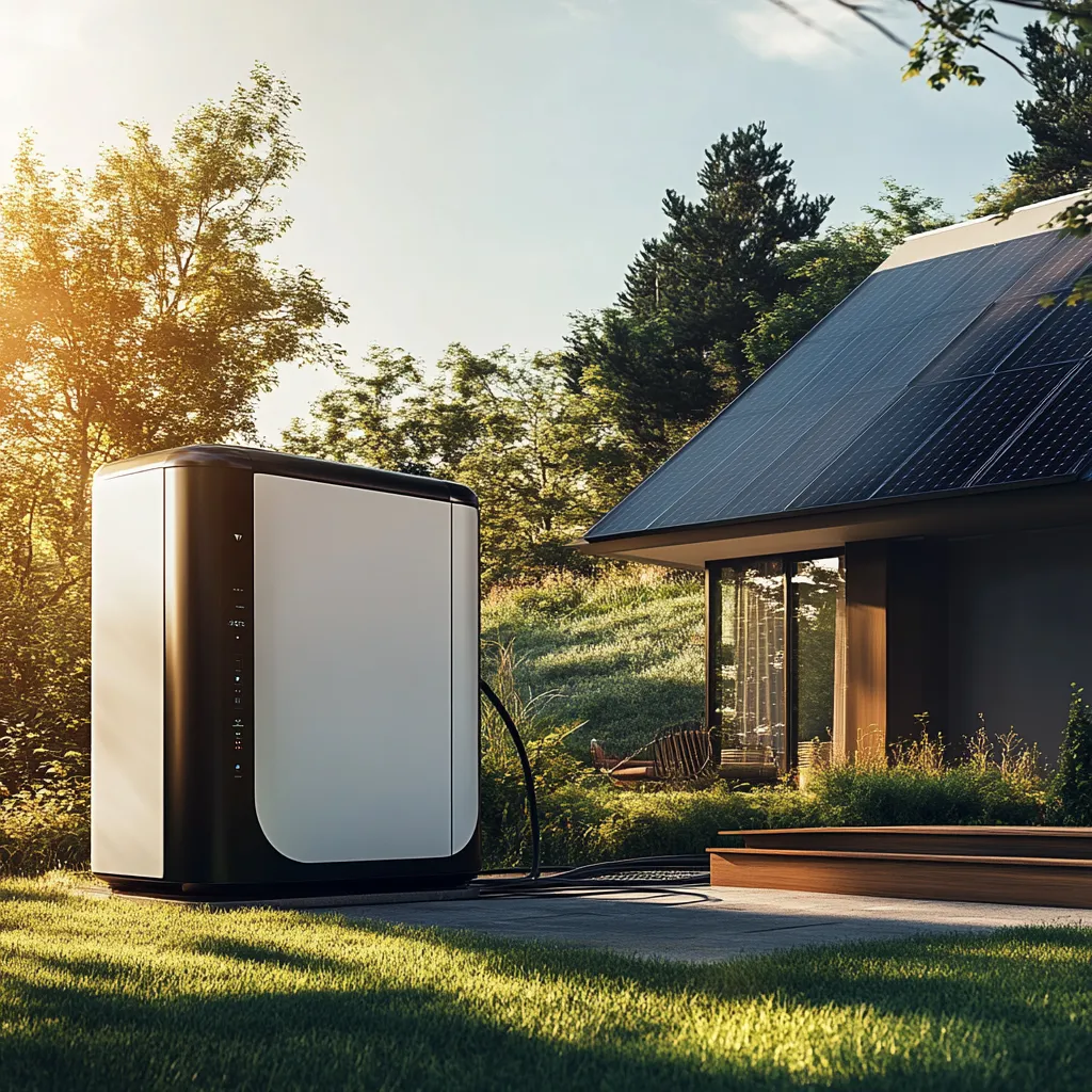 Magazyn energii elektrycznej jako część instalacji fotowoltaicznej.